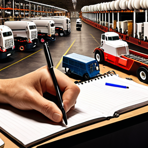 **

A person confidently analyzing their skills and interests, perhaps with a notepad and pen, surrounded by symbols representing different aspects of transportation (trucks, ships, airplanes, warehouses). The overall tone should be optimistic and determined, suggesting a successful self-assessment.

**